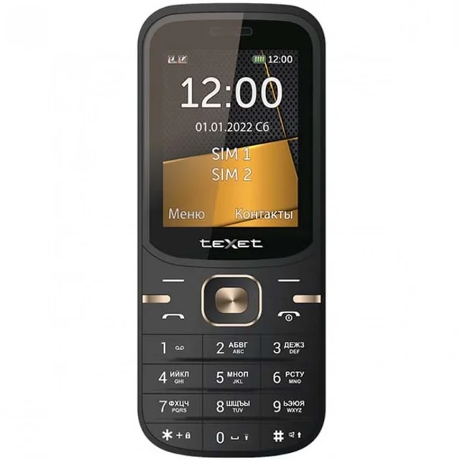 Мобильный телефон Texet TM-216 Black