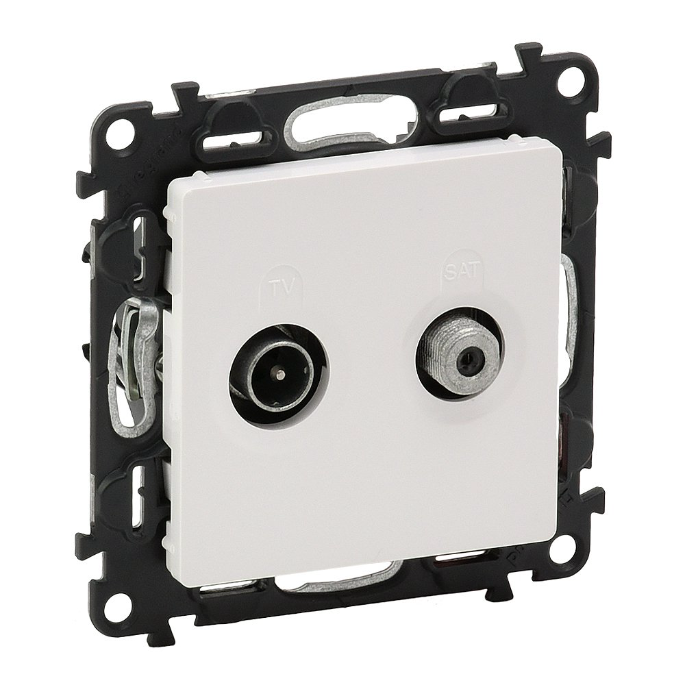 Розетка Legrand 753458 белая купить,NaN