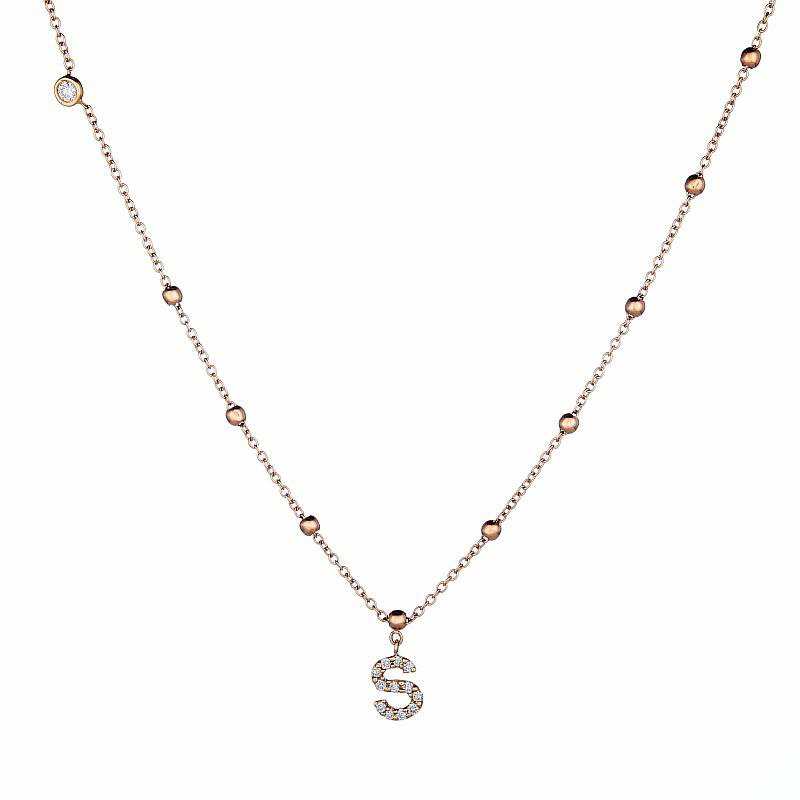 Колье Crivelli 4540/4447 crv 45см 7,1гр 1,05ct. купить,NaN