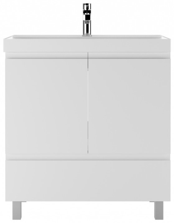 Тумба с раковиной KABINKA.KZ Байтерек , 79x71.6x42.6 см, белый