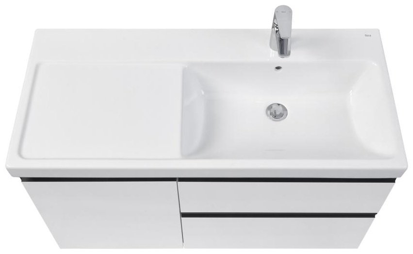 Тумба с раковиной Roca DOMI, 100x57.5x46.1 см, белый