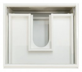 Тумба с раковиной Эстет ФР-00002924 74.8x86x47.6см белый купить,NaN