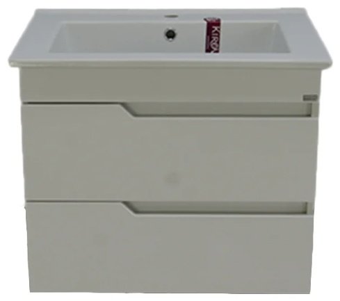 Тумба с раковиной Lindis АЛЕКСАНДРИЯ, 65x50x34 см, белый