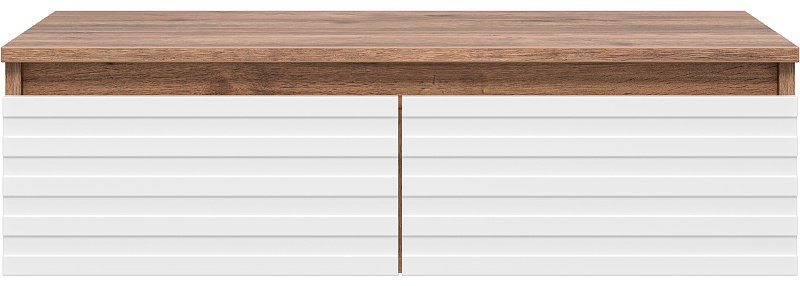 Тумба без раковины KABINKA.KZ DAK-009080-19-012Я, 80.6x23.1x42 см, белый, коричневый