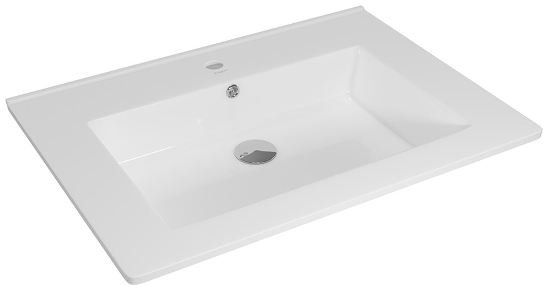 Тумба с раковиной Lindis АЛЕКСАНДРИЯ, 65x50x34 см, белый