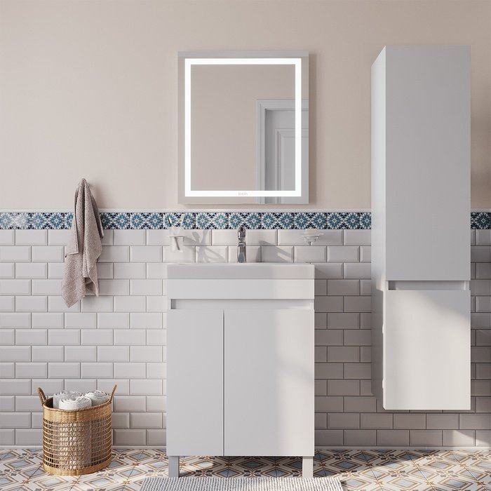 Тумба с раковиной IDDIS ZOD6CDFi95K / 3506000i28 , 60x71x37.3 см, белый купить,NaN