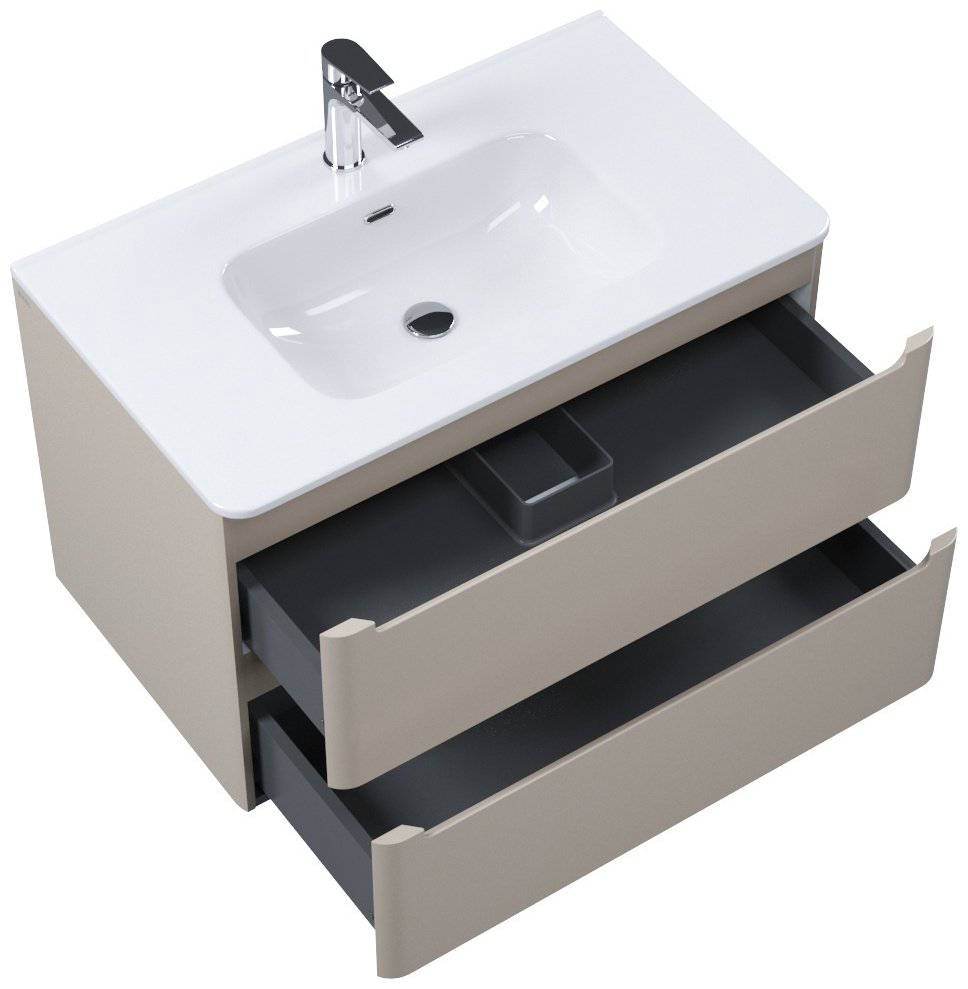 Тумба с раковиной IDDIS Edifice EDI80C0i95K / 0108000i28 , 80x50x46.7 см, коричневый купить,NaN