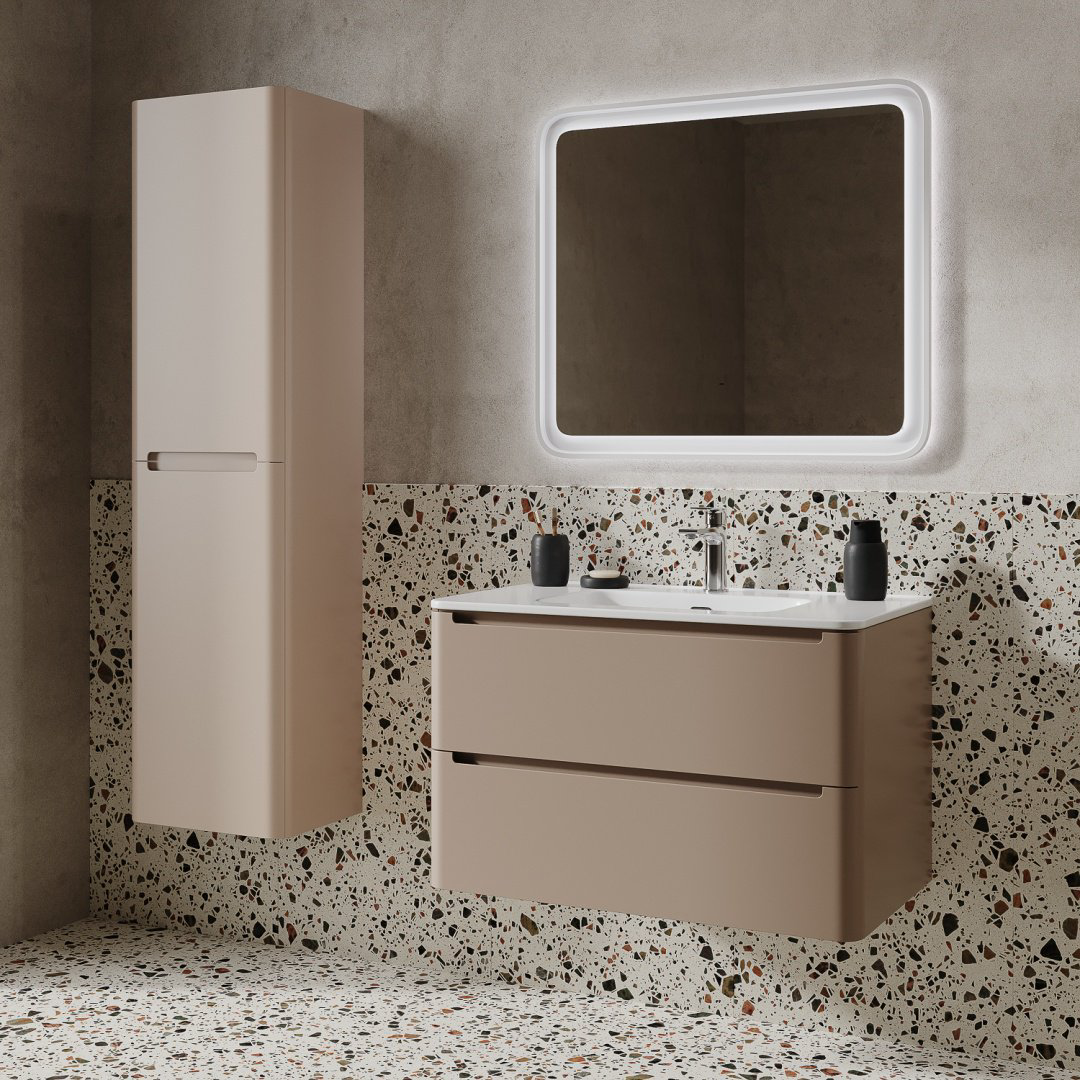 Тумба с раковиной IDDIS Edifice EDI80C0i95K / 0108000i28 , 80x50x46.7 см, коричневый купить,NaN