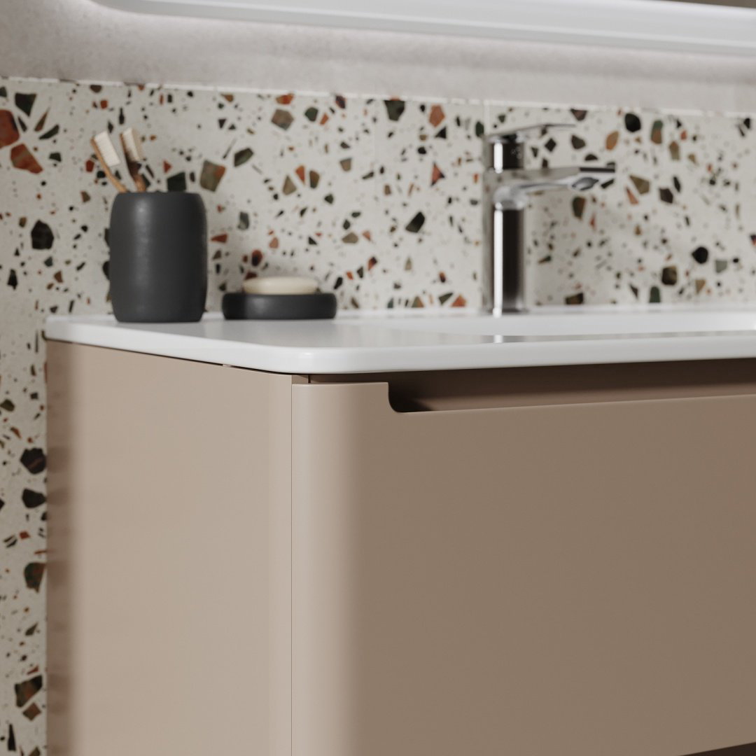 Тумба с раковиной IDDIS Edifice EDI80C0i95K / 0108000i28 , 80x50x46.7 см, коричневый купить,NaN