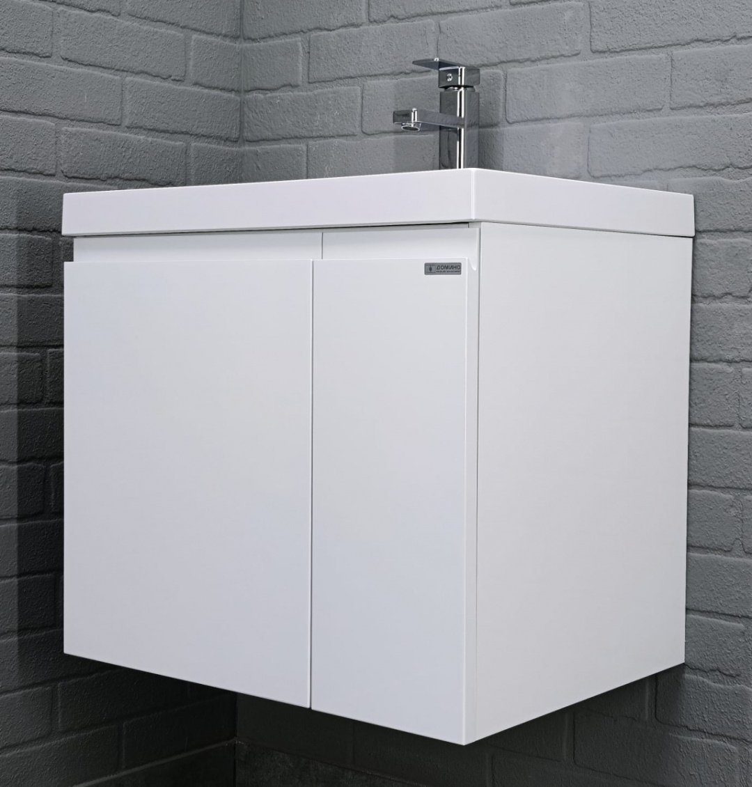 Тумба с раковиной Kabinka.kz Байтерек 59.2x50x42.6см белый купить,NaN