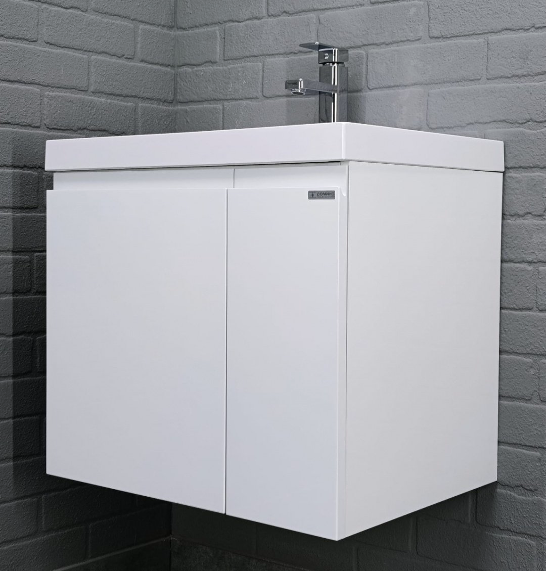 Тумба с раковиной Kabinka.kz Байтерек 59.2x50x42.6см белый купить,NaN