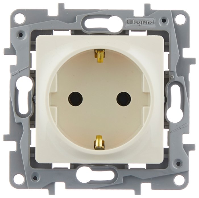Розетка Legrand 672321 слоновая кость купить,NaN