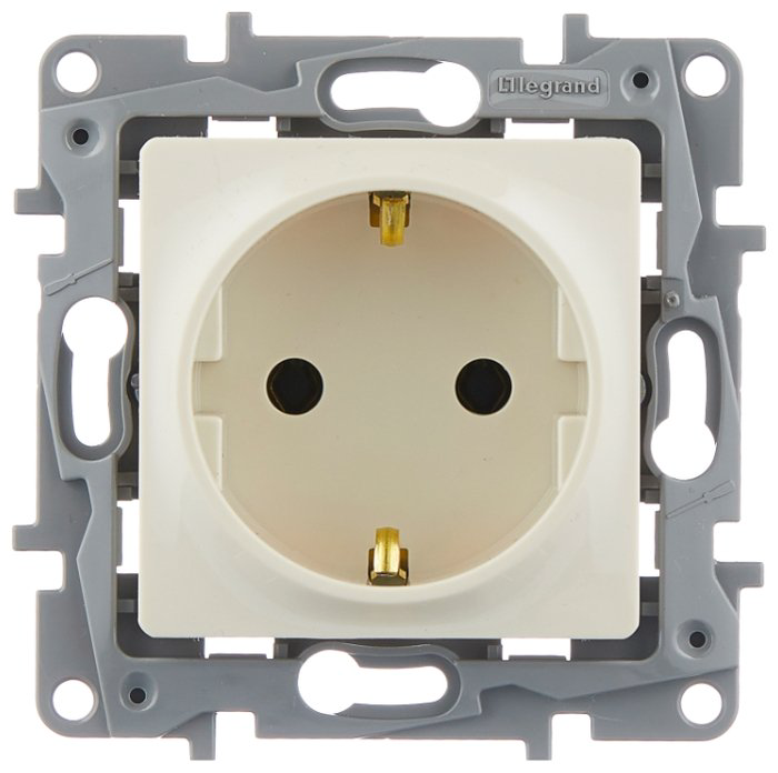 Розетка Legrand 672321 слоновая кость купить,NaN
