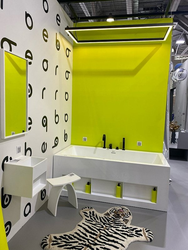 Тумба с раковиной Abber Stein AS2639 , 30x30x30 см, белый