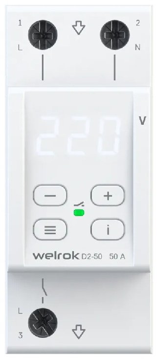 WELROK реле контроля напряжения D2-50