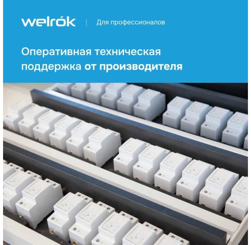 WELROK реле контроля напряжения AC 220 В 40 А, кол-во фаз : 1 купить,25994