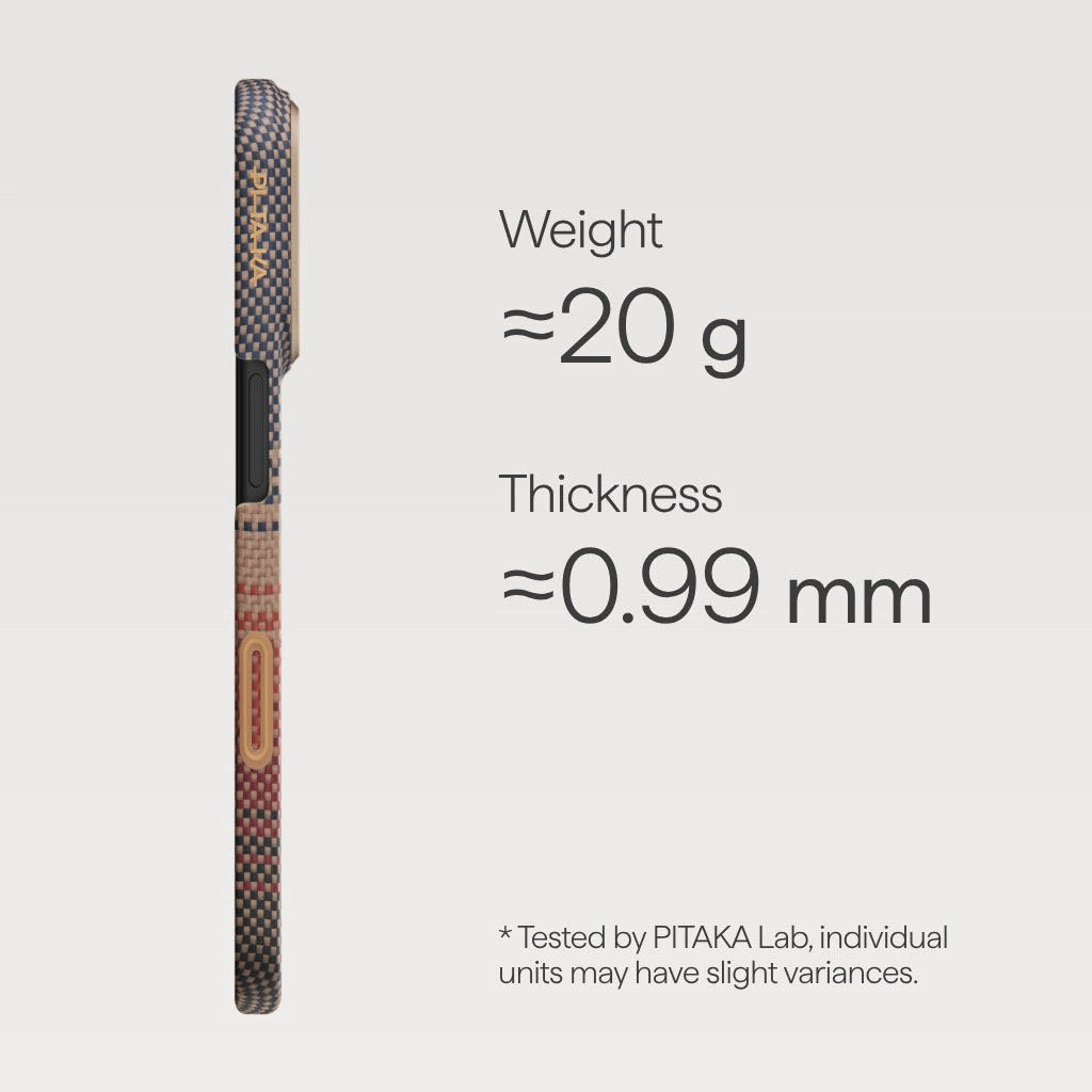 Чехол Pitaka для iPhone 17 Pro Max Sunset Moonrise Ultra-Slim KI1702SPM Sunset купить,NaN