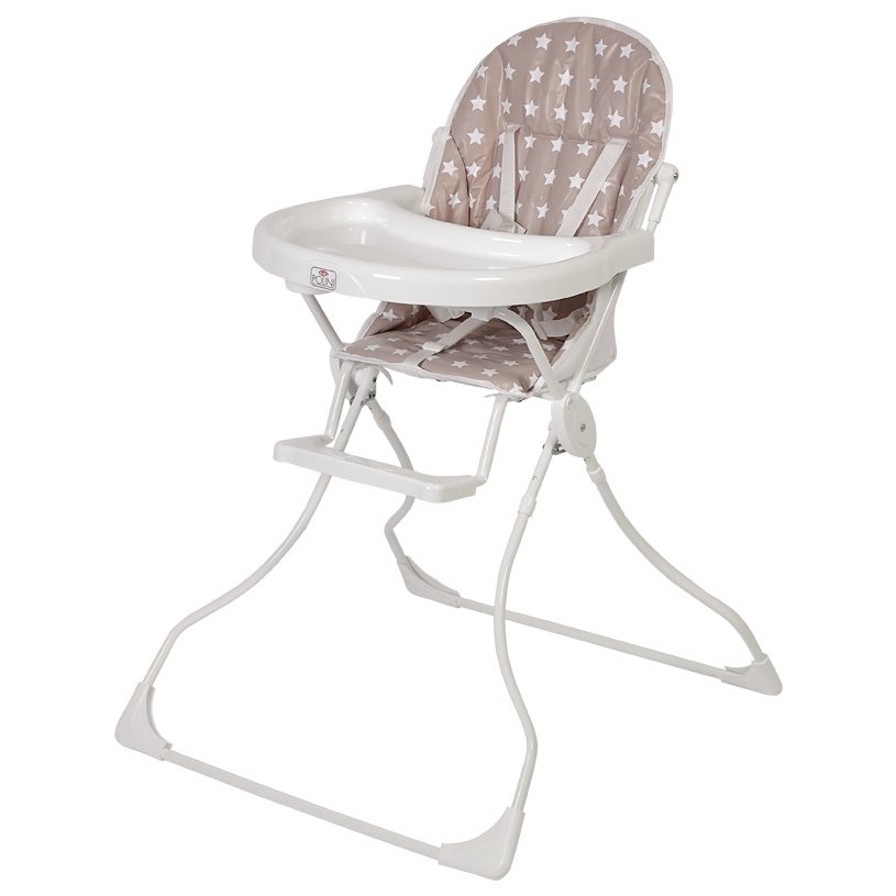 Стульчик для кормления Polini kids 152 Звезды Macchiato white купить,NaN