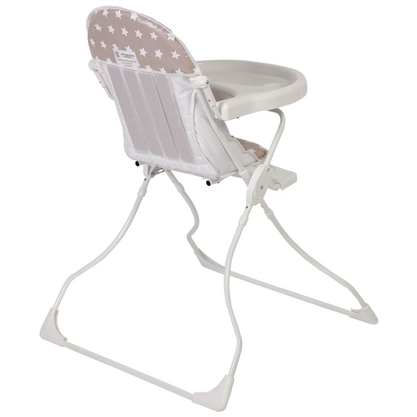 Стульчик для кормления Polini kids 152 Звезды Macchiato white купить,NaN
