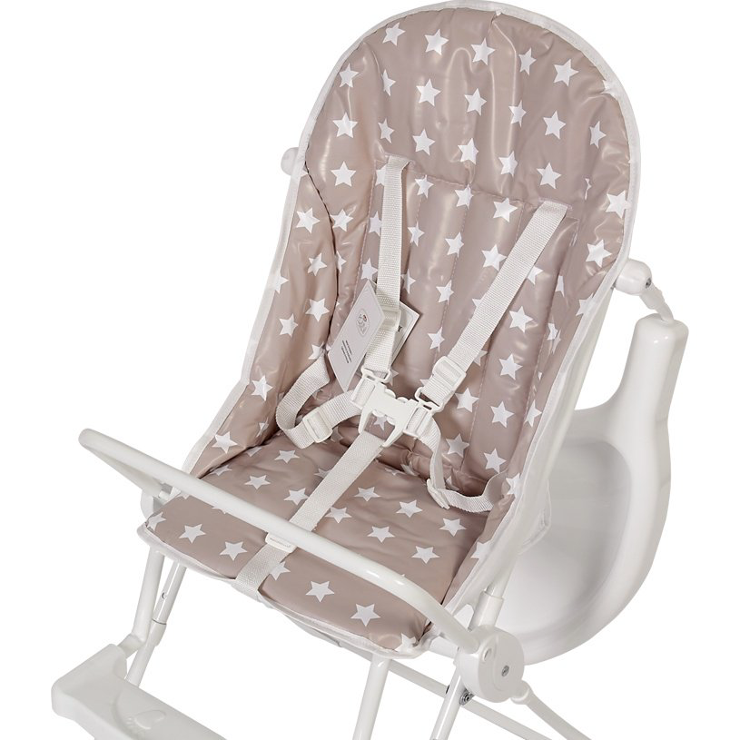 Стульчик для кормления Polini kids 152 Звезды Macchiato white купить,NaN