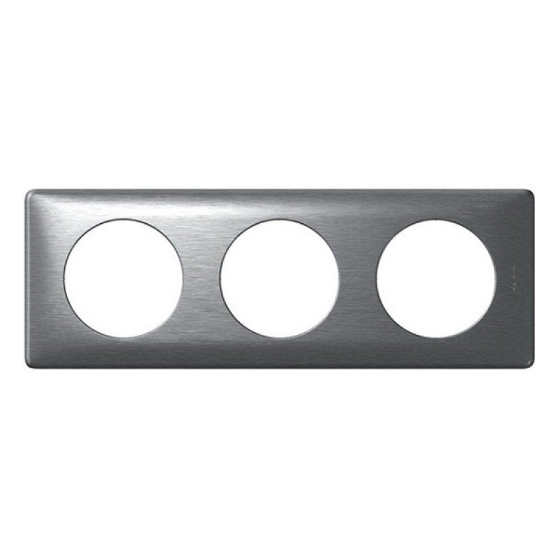 Рамка Legrand 068923 серебристая купить,NaN