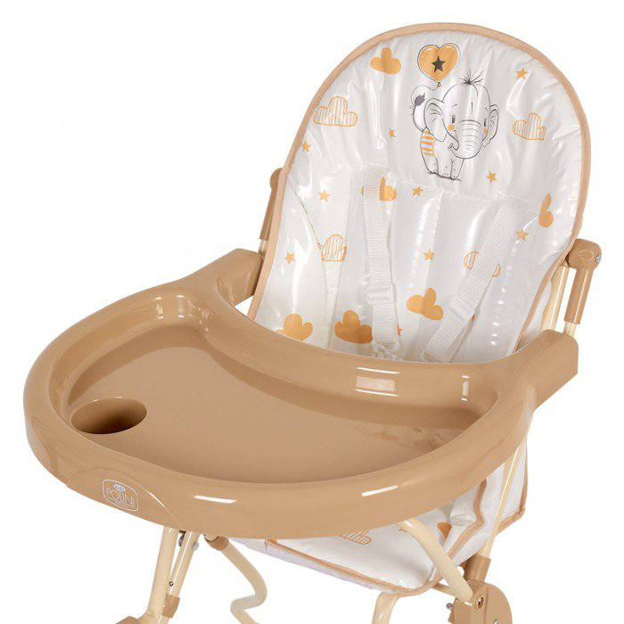 Стульчик для кормления Polini kids 152 Слоник Macchiato купить,NaN