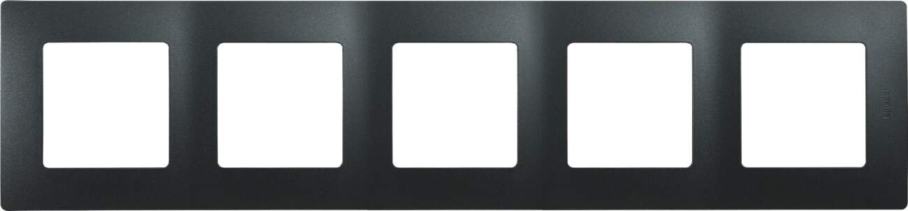 Рамка Legrand Etika 672585 черная купить,NaN