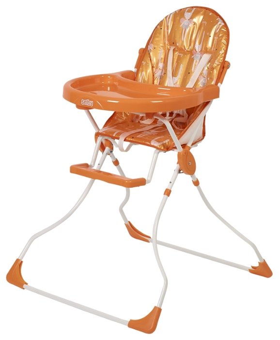 Стульчик для кормления Selby 152 Совы Orange купить,NaN