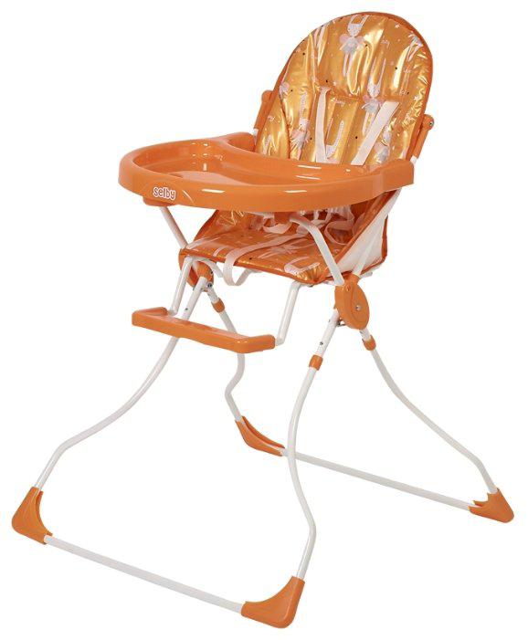 Стульчик для кормления Selby 152 Совы Orange купить,NaN