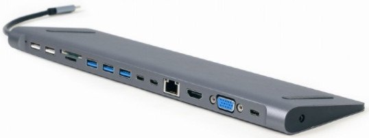 Конвертер Cablexpert A-CM-COMBO9-01 серый купить,NaN