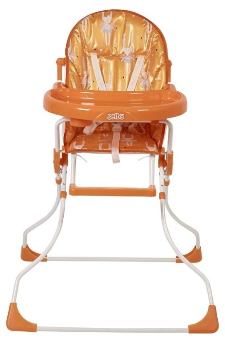 Стульчик для кормления Selby 152 Совы Orange купить,NaN