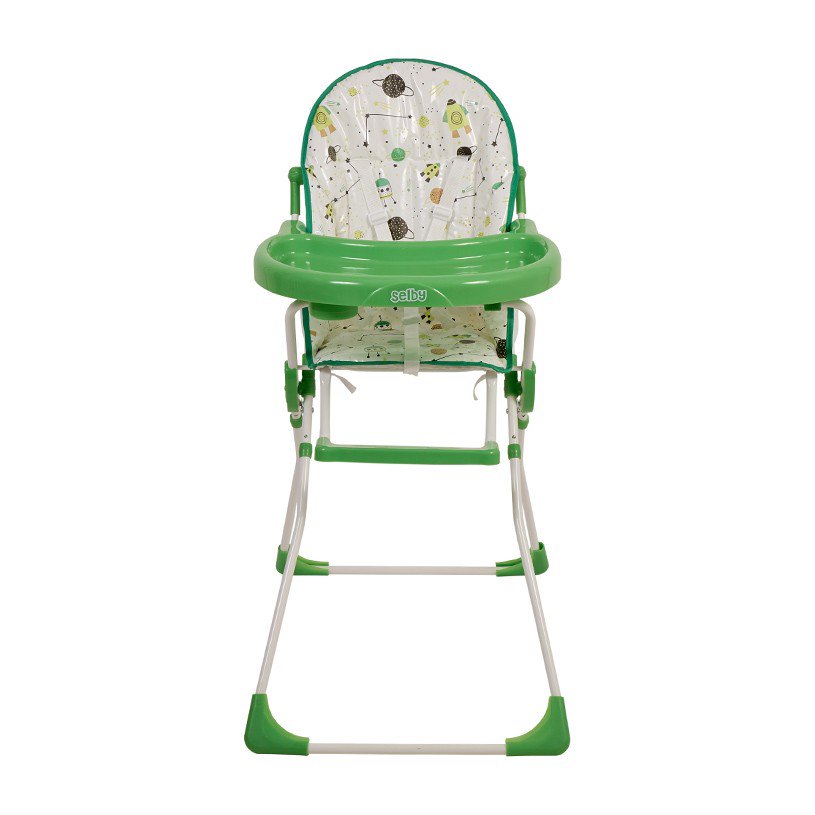 Стульчик для кормления Selby 152 Космическое путешествие Green купить,NaN