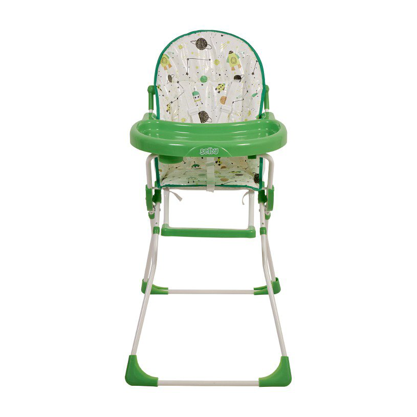 Стульчик для кормления Selby 152 Космическое путешествие Green купить,NaN