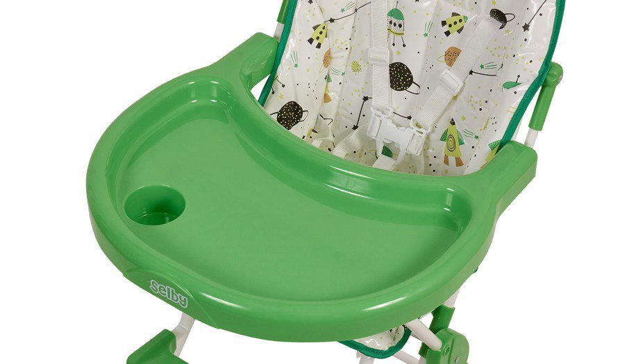 Стульчик для кормления Selby 152 Космическое путешествие Green купить,NaN