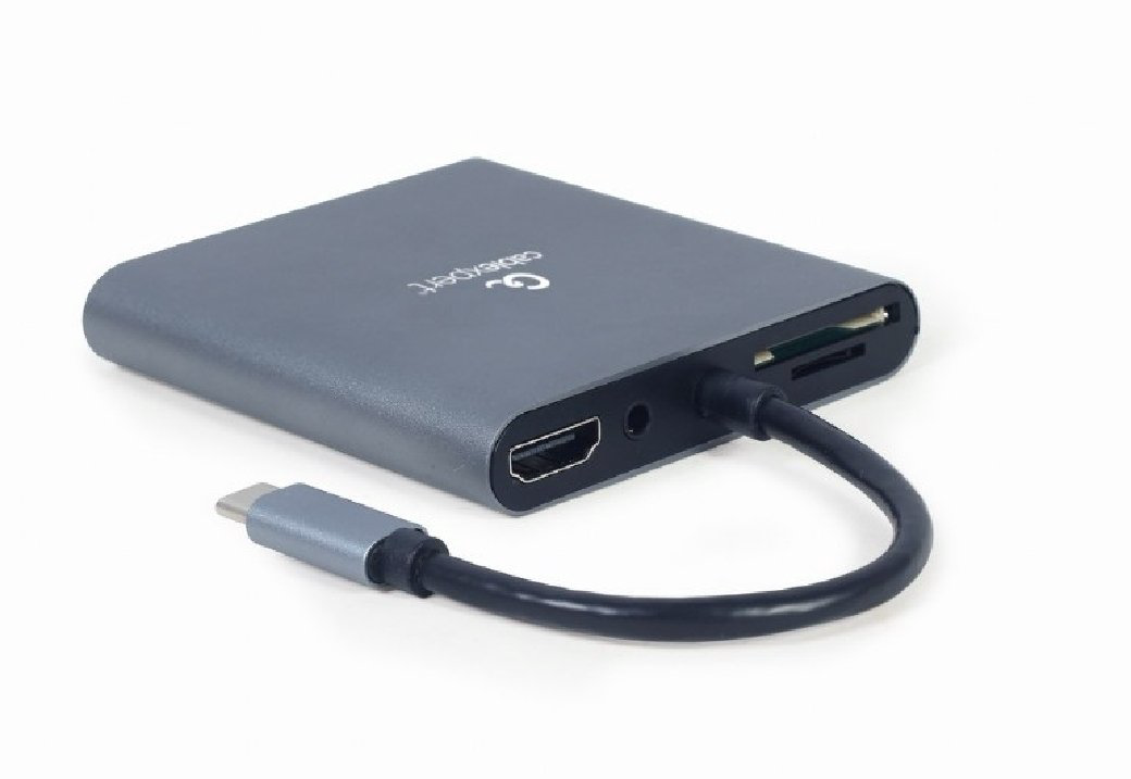 Конвертер Cablexpert A-CM-COMBO6-01 серый купить,NaN