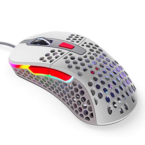 Мышь игровая XG M4 RGB Retro Xtrfy белая