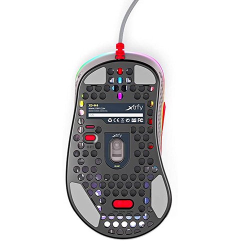 Мышь игровая XG M4 RGB Retro Xtrfy белая купить,0