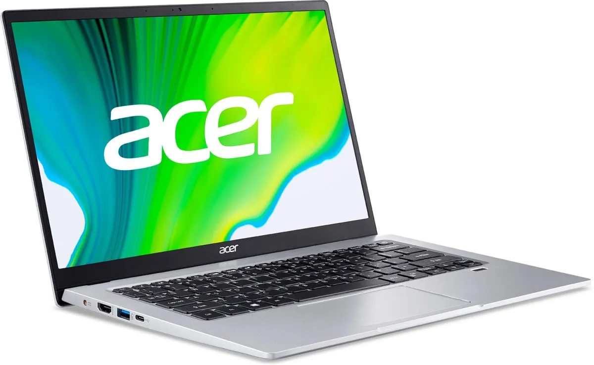 Ноутбук Acer Swift 1 SF114-34-C886 NX.A78ER.002 15.6" Pure Silver купить,NaN