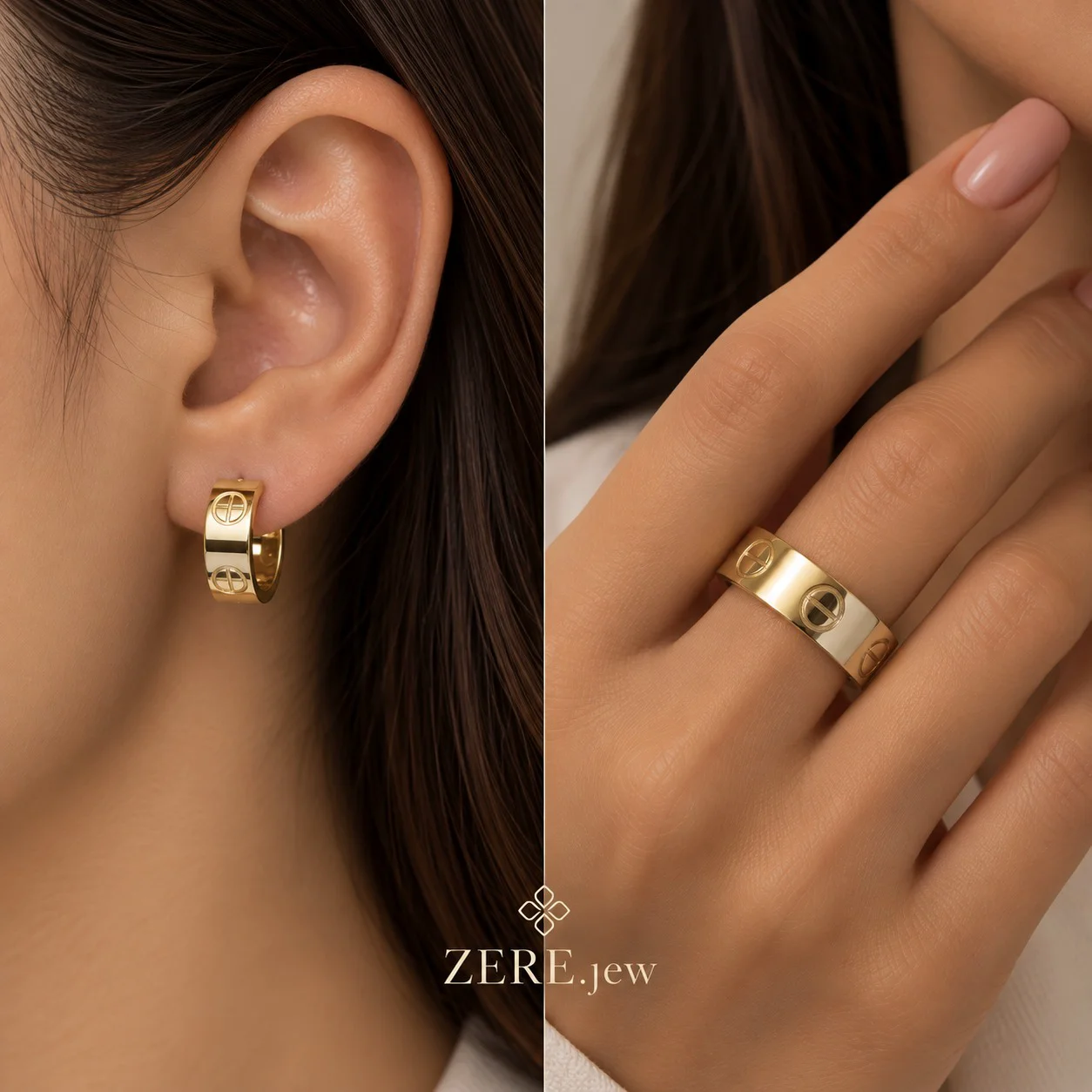 Комплект Zere ZR19092613 желтое золото 7.05гр 19р купить,528750