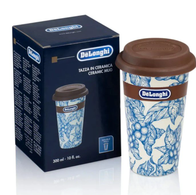 Термокружка DeLonghi DLSC064 синяя