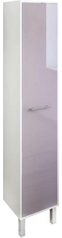 Шкаф-пенал напольный Sanflor Экко , 37.4x32x188 см, сиреневый
