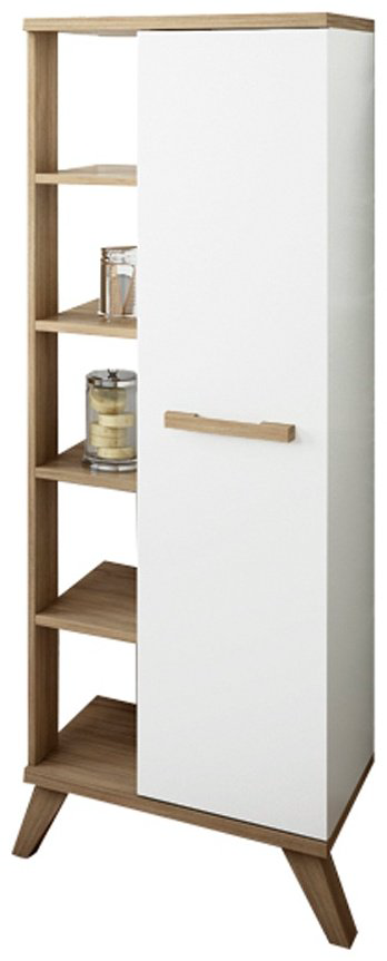 Шкаф напольный Sanflor 603235, 50x35x141 см, белый купить,NaN