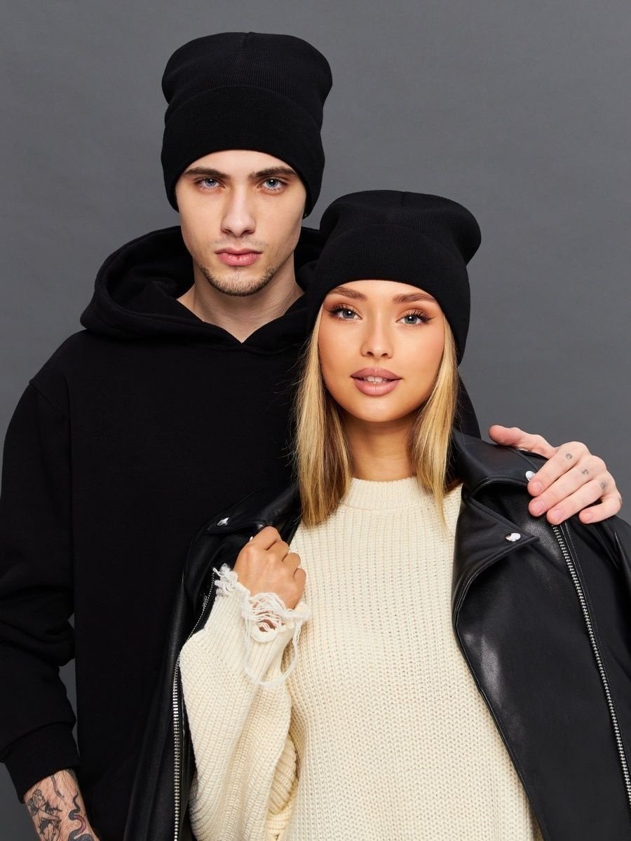 Шапка Cappello размер универсальный, черный