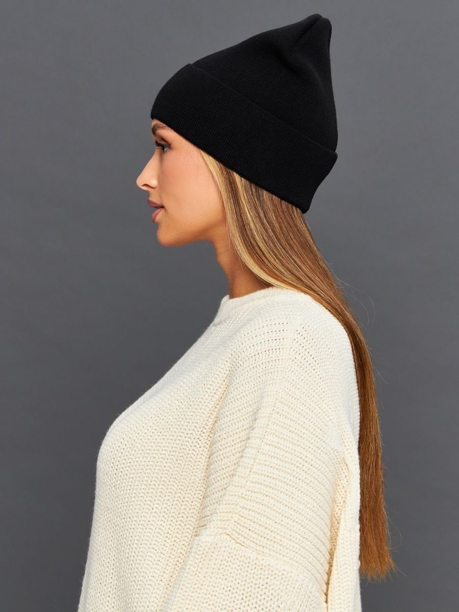 Шапка Cappello размер универсальный, черный купить,NaN