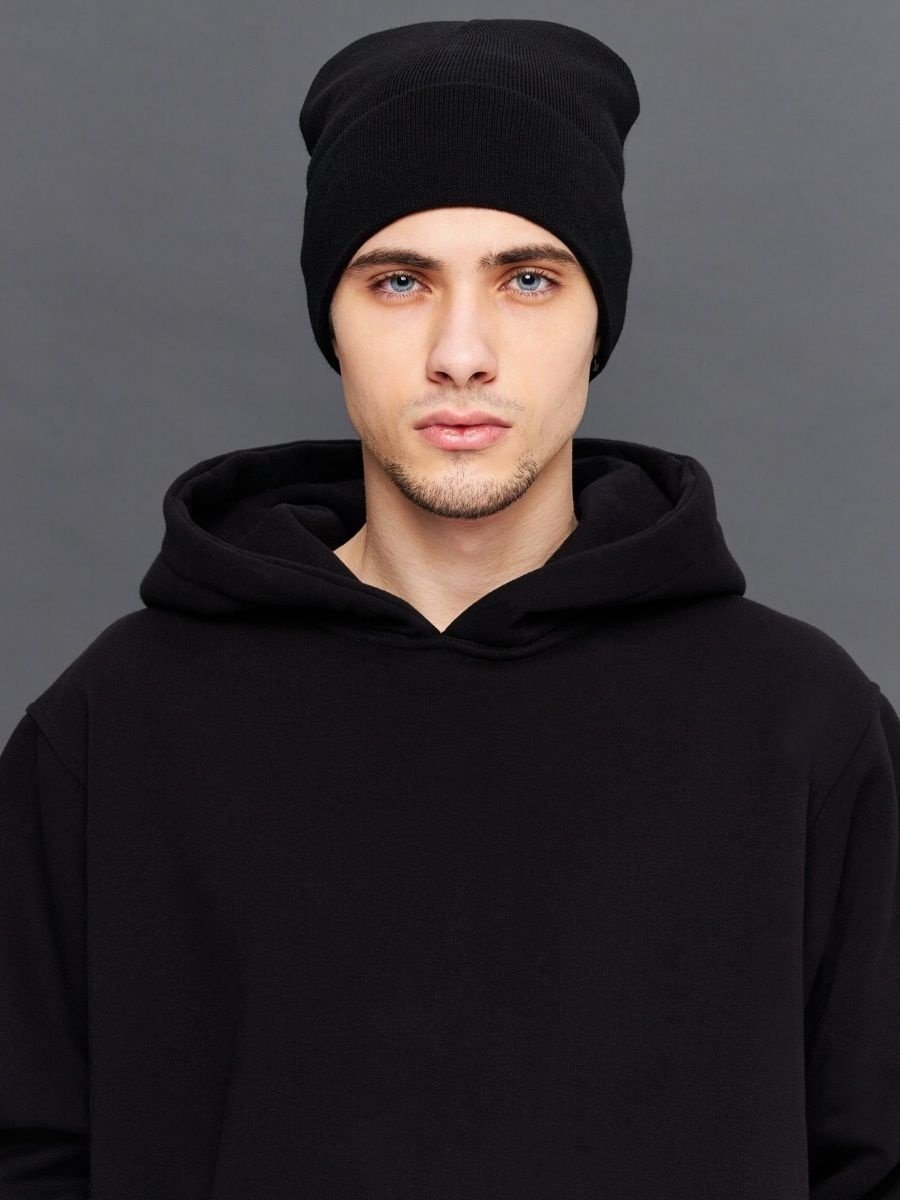 Шапка Cappello размер универсальный, черный купить,NaN