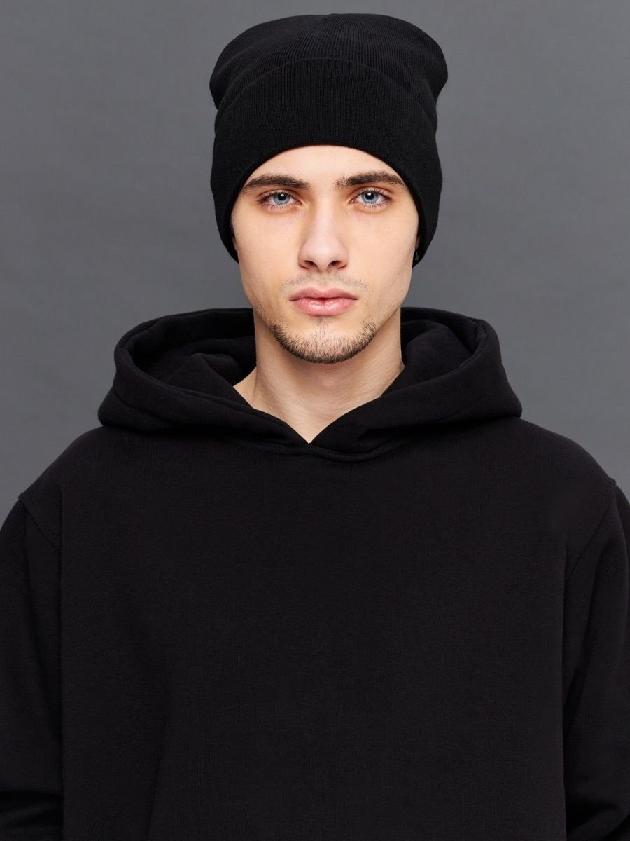 Шапка Cappello размер универсальный, черный купить,NaN