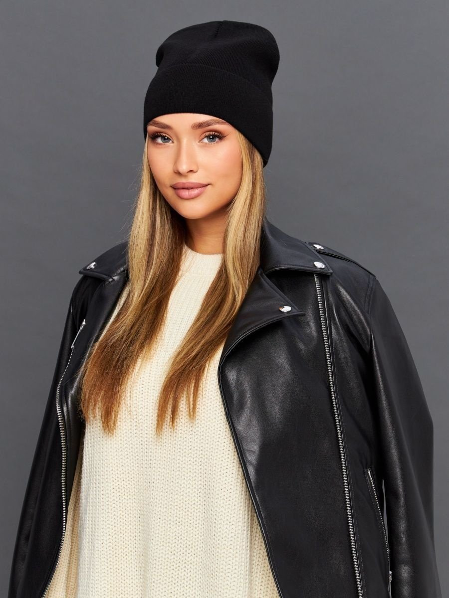 Шапка Cappello размер универсальный, черный купить,NaN