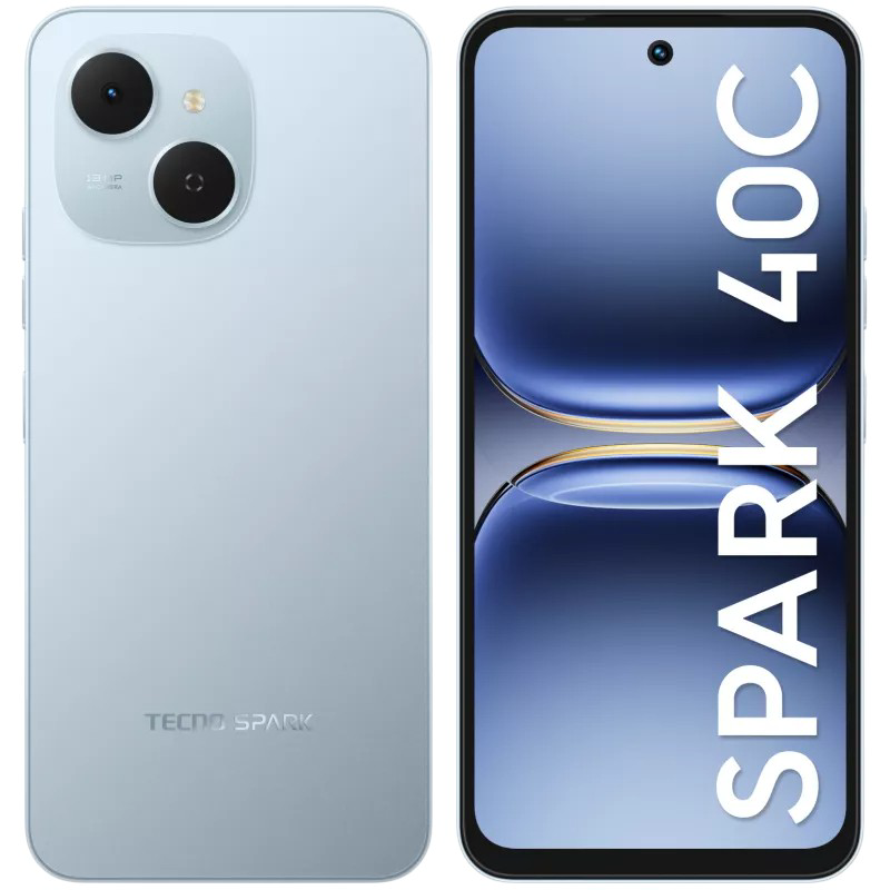 Смартфон Tecno Spark 40C 8/128Gb Ripple Blue купить,NaN