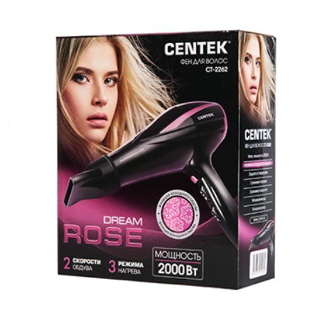 Фен Centek CT-2262 черный  купить,NaN