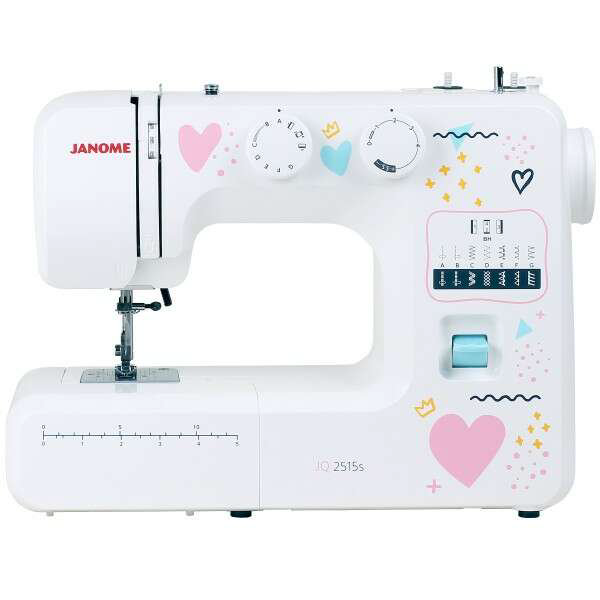 Швейная машина Janome JQ2515S белая  купить,NaN